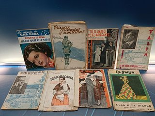 Libros, novelas pulp, 8 novelas , años 30/40