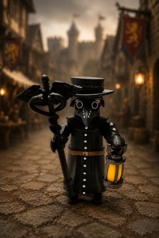 Playmobil Custom Médico de la Peste