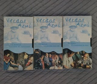 Lote 6 VHS Verano Azul