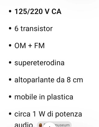 Radio vintage Olimpia Minerva anni 60/70