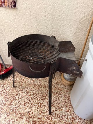 Barbacoa de hierro