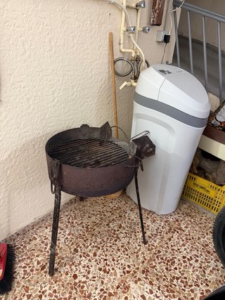 Barbacoa de hierro