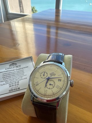 Reloj Orient Bambino V8 Automático RA-AK0702Y