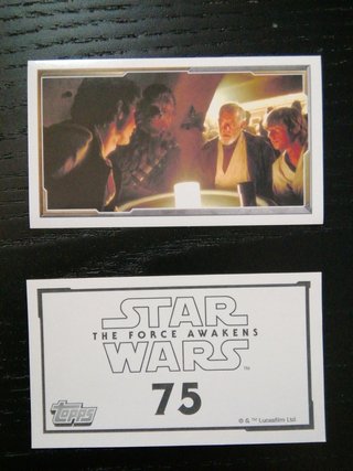 Cromos Star Wars The Force Awakens