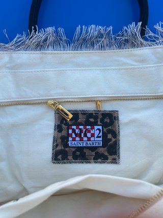 Borsa Saint Barth leopardata
