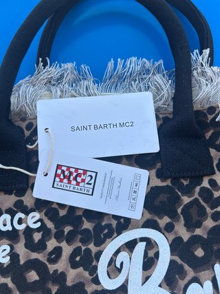 Borsa Saint Barth leopardata