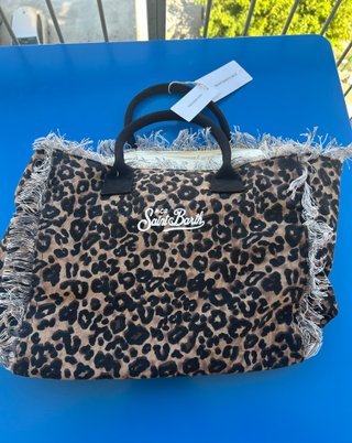 Borsa Saint Barth leopardata
