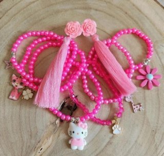 Conjunto Flamenca Pendientes y Pulseras