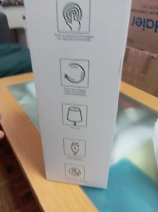 Lámpara LED Recargable Rosa/Roja