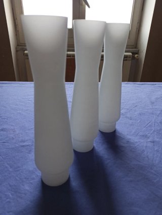 Lotto vetri di ricambio per lampadari stile Stilno