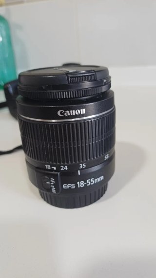 Canon EOS 1100D + Objetivo 18-55mm