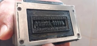 Matasellos postal fechador