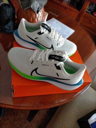 Zapatillas Nike Pegasus Verdes y Blancas