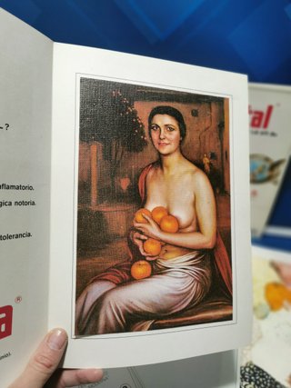 Coleccionismo 10 Laminas arte, publicidad de TRIFORTAL NOVOFARMA