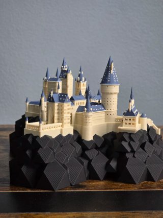Modelo Castelo Hogwarts Harry Potter