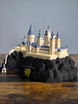 Modelo Castelo Hogwarts Harry Potter
