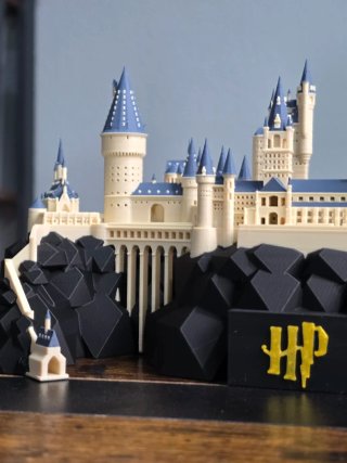 Modelo Castelo Hogwarts Harry Potter