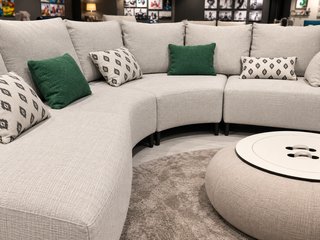 Sofá rinconero NUEVO color Gris claro