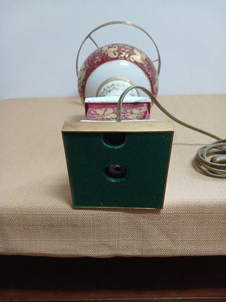 Lampada da tavolo anni '60 porcellana