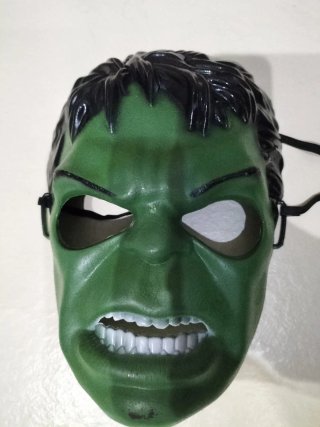 Set Hulk Careta + Puños Emparraos Vintage Rampage