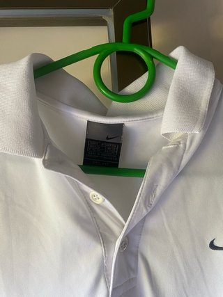 Polo Nike Hombre Blanco/Azul/Negro