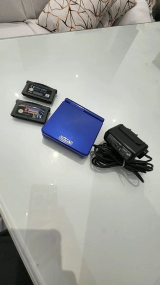 Consola Game Boy Advance SP Azul + Juegos
