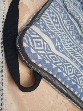 Bolso de saco estampado