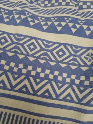 Bolso de saco estampado