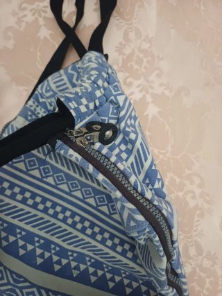 Bolso de saco estampado