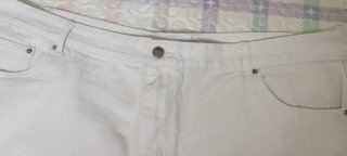 Pantalón corto blanco