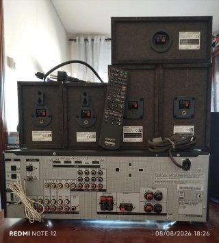 Equipo Home Cinema Sony 5.1 y mando original Sony