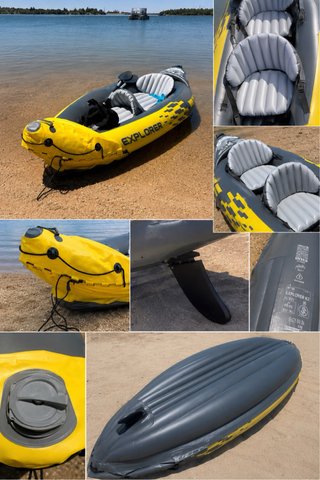 Kayak Intex Explorer K2 2 plazas – Muy buen estado