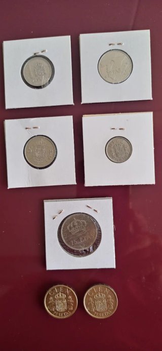 Lote Monedas España 1984