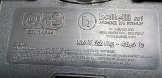 Silla portaniños para bicicleta Bellelli Clamp