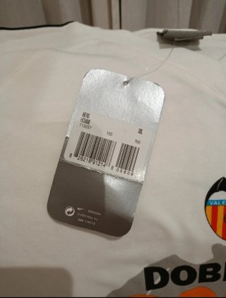 Camiseta Valencia CF 2004 Doblete