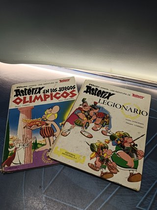 ASTERIX EN LOS JUEGOS OLIMPICOS + ASTERIX EL GALO, primera edicion, bruguera