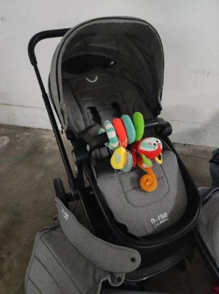 Carrito Bebé Nurse con Capazo y Silla Coche