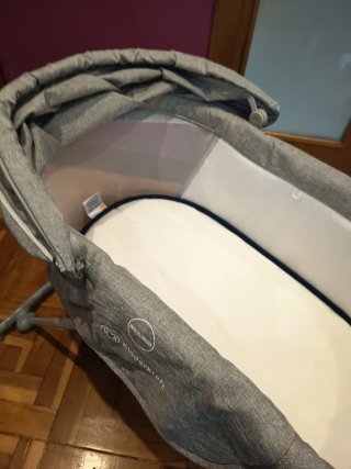 Minicuna gris Kinderkraft