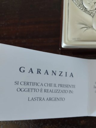 Famiglia Sacra Argento e Legno