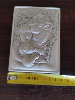 Famiglia Sacra Argento e Legno
