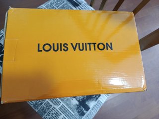 Zapatos Louis Vuitton Naranja y Blanco