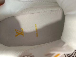 Zapatos Louis Vuitton Naranja y Blanco