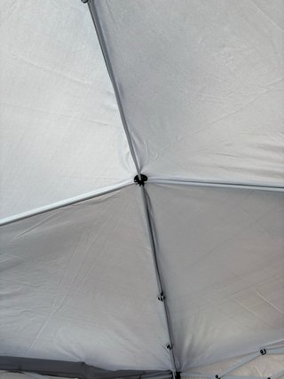 Carpa exterior tela gris oscuro!!