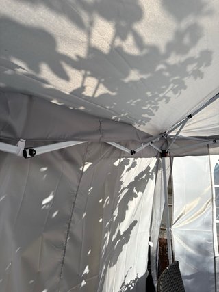 Carpa exterior tela gris oscuro!!