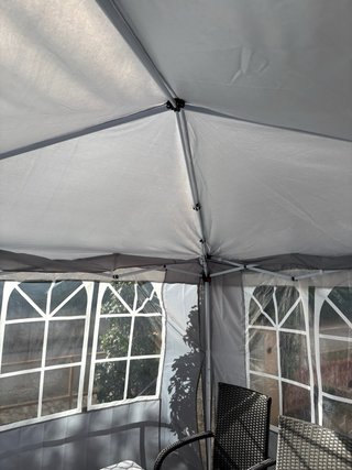 Carpa exterior tela gris oscuro!!