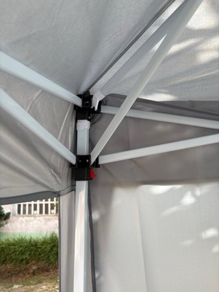 Carpa exterior tela gris oscuro!!