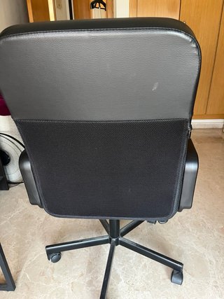 Silla de escritorio Ikea RENBERGET negra