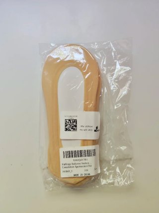 Calcetines tobilleros mujer beige
