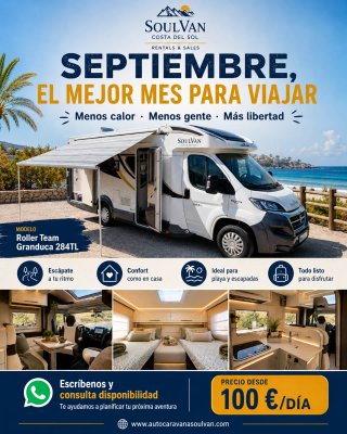 Alquiler autocaravana
