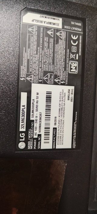 Despiece TV LG 32"